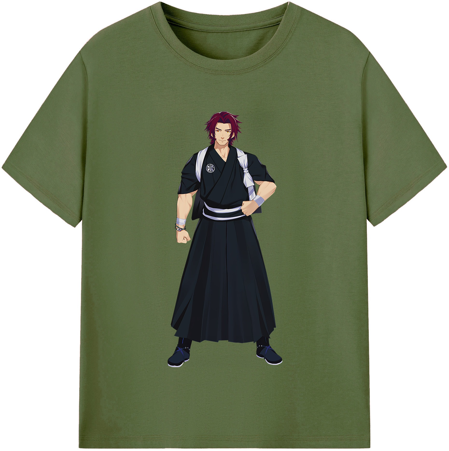 （画像用） 刀剣乱舞 Touken Ranbu 綿100％半袖Tシャツ（フロントプリント）